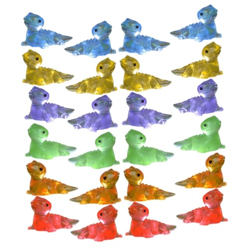 TOYANDONA 30Stücke Eidechsen Ornamente Leuchtende DIY Resin Eidechsen Figuren Für Miniaturgärten Terrarien Und Kreative Dekorationen TOYANDONA 30Stücke Eidechsen Ornamente Leuchtende DIY Resin Eidechsen Figuren Für Miniaturgärten Terrarien Und Kreative Dekorationen von TOYANDONA