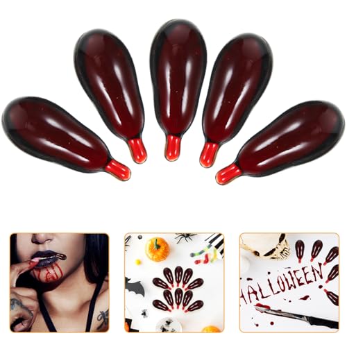 TOYANDONA 30Stücke Halloween Kunstblutkapseln Lustige Blutpillen für Aprilscherz Cosplay und Maskerade Horror Requisiten für Gruselige Partys TOYANDONA 30Stücke Halloween Kunstblutkapseln Lustige Blutpillen für Aprilscherz Cosplay und Maskerade Horror Requisiten für Gruselige Partys von TOYANDONA