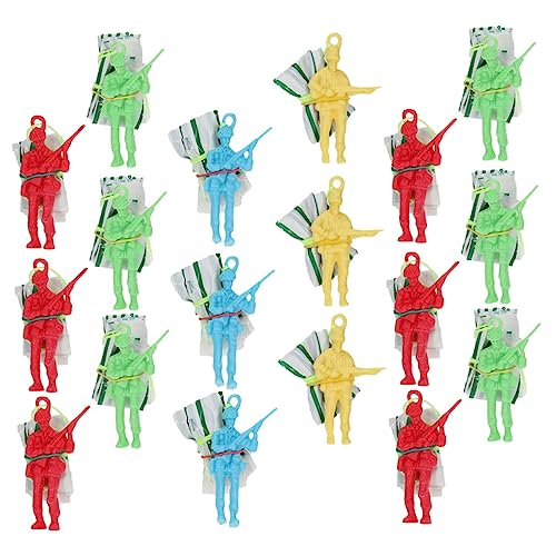 TOYANDONA Fallschirmspielzeug für Kinder – 30 Stück Kleiner Soldaten Fallschirmspielzeug Handwurf Fliegendes Spielzeug für Outdoor Aktivitäten Einfach zu Bedienen Batterie Erforderlich TOYANDONA Fallschirmspielzeug für Kinder – 30 Stück Kleiner Soldaten Fallschirmspielzeug Handwurf Fliegendes Spielzeug für Outdoor Aktivitäten Einfach zu Bedienen Batterie Erforderlich von TOYANDONA