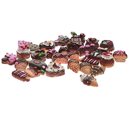 TOYANDONA 30 Stück Simulierte Dessertmodelle Harzteile Für Home Kitchen Party Office Decor Mini Desserts Modelle TOYANDONA 30 Stück Simulierte Dessertmodelle Harzteile Für Home Kitchen Party Office Decor Mini Desserts Modelle von TOYANDONA