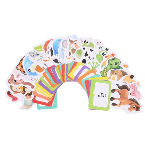 TOYANDONA 30 Stücke Kleinkind Englisch Lernen Flash Karten Pädagogisches Karten Jungen und Mädchen Spielzeug TOYANDONA 30 Stücke Kleinkind Englisch Lernen Flash Karten Pädagogisches Karten Jungen und Mädchen Spielzeug von TOYANDONA