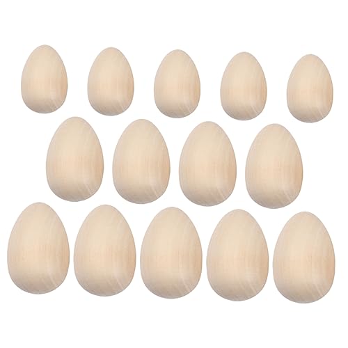 TOYANDONA 30st Holzeier Selber Machen Eier Malen Dekoration Wachteleier Eierhalter Arbeitsplatte Eierkinder Braune Eier Eier Basteln Vogelnest Künstliches Ei Aus Holz Hölzern TOYANDONA 30st Holzeier Selber Machen Eier Malen Dekoration Wachteleier Eierhalter Arbeitsplatte Eierkinder Braune Eier Eier Basteln Vogelnest Künstliches Ei Aus Holz Hölzern von TOYANDONA