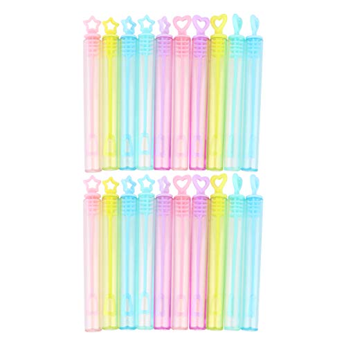 TOYANDONA 30st Mini-blasenstabbehälter Bubble Stick Leere Flasche Blasenmacher Blase Leere Flasche Schaumbad Blasenstab Leere Flasche Blasen Für Blase Zauberstab Blase Wasserflasche von TOYANDONA