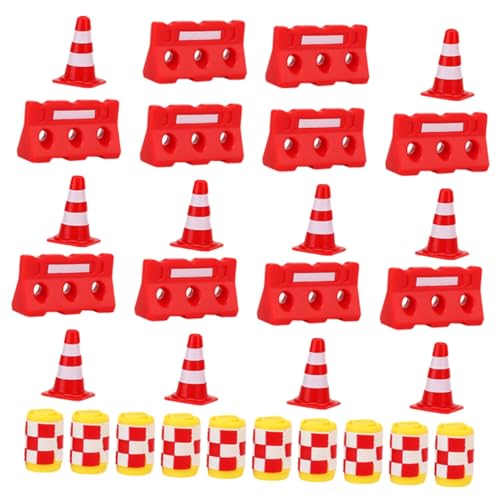 TOYANDONA Pädagogisches Straßenverkehrszäune Spielzeug Set 30pcs Mini Verkehrszeichen Für Kinder TOYANDONA Pädagogisches Straßenverkehrszäune Spielzeug Set 30pcs Mini Verkehrszeichen Für Kinder von TOYANDONA