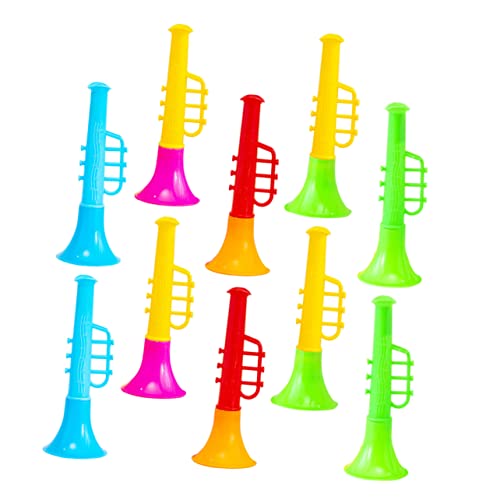 TOYANDONA 30st Trompete Unterstützer-luftblashorn Instrument Horn-geräusch-Hersteller Mandala-trompete Kleine Trompetenspielzeuge Horn Der Fußballfans Musikspielzeug Abs von TOYANDONA