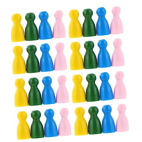 TOYANDONA 32 Stück Fliegende Schachfiguren Bauern Planke Ludo verpfänden Anbindung bastelzeug schachfiguren Set Spielsteine Schachbrett Token für Brettspiele Zubehör für Strategiespiele Holz TOYANDONA 32 Stück Fliegende Schachfiguren Bauern Planke Ludo verpfänden Anbindung bastelzeug schachfiguren Set Spielsteine Schachbrett Token für Brettspiele Zubehör für Strategiespiele Holz von TOYANDONA