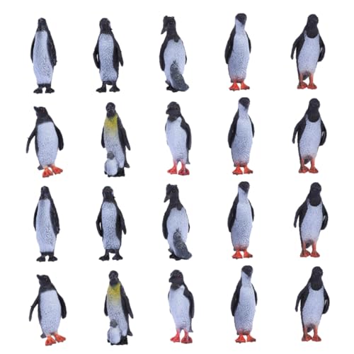 TOYANDONA 32 Stück Teiliges Pinguin Realistische Pinguin Figuren Detailreich Verarbeitet Langlebiges PVC Material als Dekoration für Zuhause Büro und Schule TOYANDONA 32 Stück Teiliges Pinguin Realistische Pinguin Figuren Detailreich Verarbeitet Langlebiges PVC Material als Dekoration für Zuhause Büro und Schule von TOYANDONA