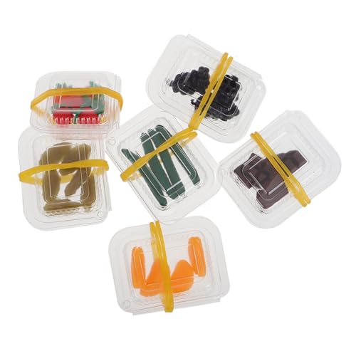 TOYANDONA 35pcs Miniatur Lebensmittel Obst Brot Pretend Play Küche Spiel Party Zubehör Spielzeug Supermarkt Warenkorb Dekoration Für Puppenhaus von TOYANDONA