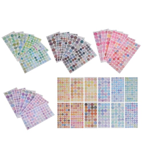 TOYANDONA 36 Blatt Farbenfrohe Runde Punktaufkleber Selbstklebende Etiketten für Organisation Dekorative Klebepunkte für Zuhause Schule Büro Vielseitige Anwendung für Gläser Flaschen Mehr TOYANDONA 36 Blatt Farbenfrohe Runde Punktaufkleber Selbstklebende Etiketten für Organisation Dekorative Klebepunkte für Zuhause Schule Büro Vielseitige Anwendung für Gläser Flaschen Mehr von TOYANDONA