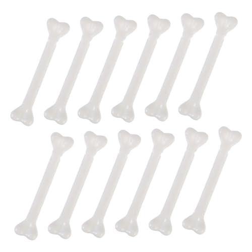 TOYANDONA Plastikknochen Halloween Miniatur Halloween Gruselige Knochen Deko Für Halloween Feier Realistische Skelettteile Als Party Zubehör Und Dekoration Für Grusel Events von TOYANDONA