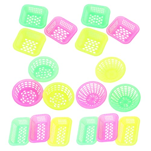 TOYANDONA 36stücke Miniatur Körbe Teiliges Kunststoff Dekorative Mini Basket Accessoires Für Und Spielküche Süße Miniaturwaren Für Spielzeug Und Kreative Bastelprojekte TOYANDONA 36stücke Miniatur Körbe Teiliges Kunststoff Dekorative Mini Basket Accessoires Für Und Spielküche Süße Miniaturwaren Für Spielzeug Und Kreative Bastelprojekte von TOYANDONA