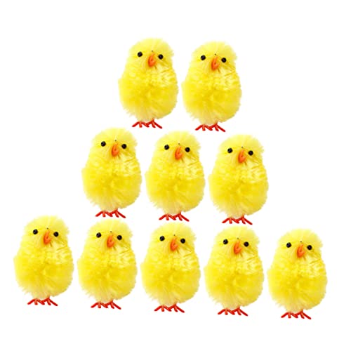 TOYANDONA 36 Stück Osterküken Hühnerfiguren Kleine Tier Mini Kükenfigur Winzige Hühner Süßes Küken Hühner Schreibtischdekor Kleines Hühnerspielzeug Hat Gelben Plüschstoff TOYANDONA 36 Stück Osterküken Hühnerfiguren Kleine Tier Mini Kükenfigur Winzige Hühner Süßes Küken Hühner Schreibtischdekor Kleines Hühnerspielzeug Hat Gelben Plüschstoff von TOYANDONA