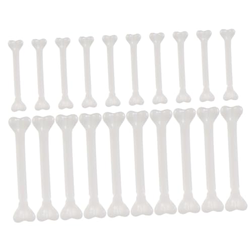 TOYANDONA 36 Stück Teiliges Halloween Knochenset Dekorative Kunststoff Skelette für DIY Projekte für Halloween Feiern Cosplay und Kreative Kostüme von TOYANDONA