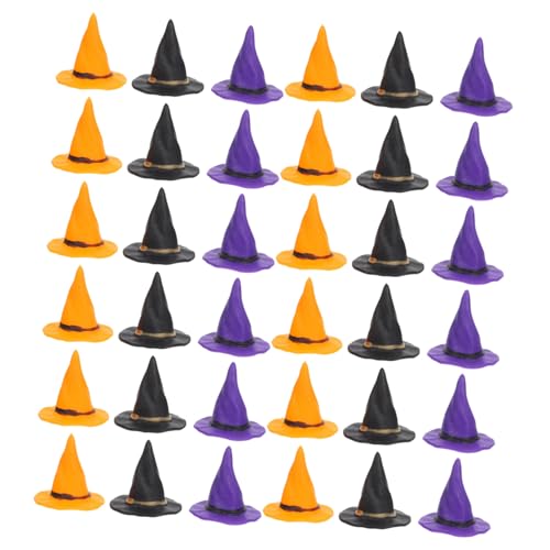 TOYANDONA 36 Stück Teiliges Hexenhüte Bunte Plastik Wizard Caps DIY Halloween Dekoration für Puppenhaus Bastelprojekte Kreative Festtagsaccessoires TOYANDONA 36 Stück Teiliges Hexenhüte Bunte Plastik Wizard Caps DIY Halloween Dekoration für Puppenhaus Bastelprojekte Kreative Festtagsaccessoires von TOYANDONA