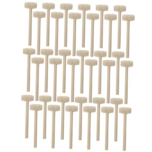 TOYANDONA 36 Stück Teiliges Mini Holzhammer für Pädagogisches Hämmer Motorik und Interaktiven Eltern Junge Mädchen Spiele für Geburtstagsgeschenke von TOYANDONA