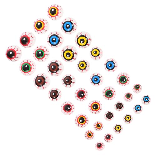 TOYANDONA 36Stücke Künstliche Augen für Halloween Gruselige Requisiten Horror für Party Dekoration für Innen und Außeneinsatz Halloween TOYANDONA 36Stücke Künstliche Augen für Halloween Gruselige Requisiten Horror für Party Dekoration für Innen und Außeneinsatz Halloween von TOYANDONA