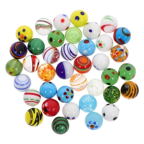 TOYANDONA 38 Stück Glasperlen Durchsichtig Brettspiel Runde Murmelperlen Blaue Vasenfüller Murmelspiele Kugel Quarz Edelsteine Kieselsteine Zum Basteln Murmeln Kreative TOYANDONA 38 Stück Glasperlen Durchsichtig Brettspiel Runde Murmelperlen Blaue Vasenfüller Murmelspiele Kugel Quarz Edelsteine Kieselsteine Zum Basteln Murmeln Kreative von TOYANDONA