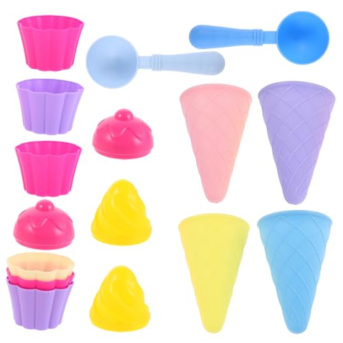TOYANDONA 3Er-Set EIS EIS Spielset Sand-Eistüten Eisspielzeug für Eiskegelschaufelspielzeuge Eiszapfen Sandspielzeug aus Sandformen Zapfen Kinderspielzeug Plastik TOYANDONA 3Er-Set EIS EIS Spielset Sand-Eistüten Eisspielzeug für Eiskegelschaufelspielzeuge Eiszapfen Sandspielzeug aus Sandformen Zapfen Kinderspielzeug Plastik von TOYANDONA