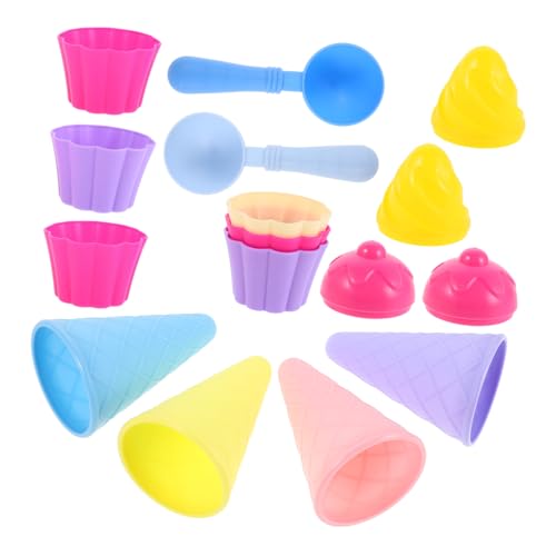 TOYANDONA 3Er-Set EIS Plastik -Strandspielzeug Stellen Sie Sich Eistüten vor Kegelschaufelspielzeug Zapfen Kinderspielzeug Eisspielzeug für Kegelschaufelkegel Sand-Eistüten TOYANDONA 3Er-Set EIS Plastik -Strandspielzeug Stellen Sie Sich Eistüten vor Kegelschaufelspielzeug Zapfen Kinderspielzeug Eisspielzeug für Kegelschaufelkegel Sand-Eistüten von TOYANDONA