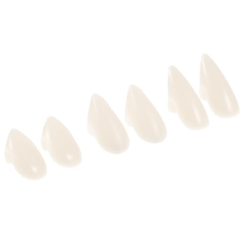 TOYANDONA 3Paare Realistische Fangzähne für Halloween Cosplay Zahnersatz Requisiten für Kostümpartys Unisex Medizinisches Harz Sicher und TOYANDONA 3Paare Realistische Fangzähne für Halloween Cosplay Zahnersatz Requisiten für Kostümpartys Unisex Medizinisches Harz Sicher und von TOYANDONA