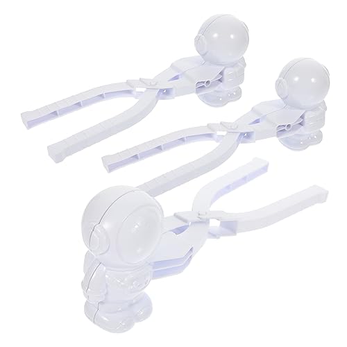 TOYANDONA 3St Astronauten-Schneemodell Mini-Schneekugel Schneeball Sandkastenspielzeug Sandspielzeug für kinderspielzeug entzückender Schneemannmacher liefert Plastik TOYANDONA 3St Astronauten-Schneemodell Mini-Schneekugel Schneeball Sandkastenspielzeug Sandspielzeug für kinderspielzeug entzückender Schneemannmacher liefert Plastik von TOYANDONA