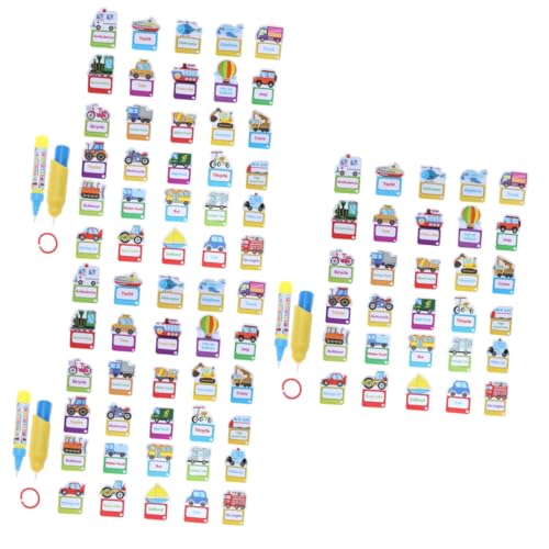 TOYANDONA 3St frühe Lernkarten kognitive Karten für Kinder Lernspielzeug Kinder bastelset basteln für Kinder automan pädagogisches Hilfsmittel Wasser-Graffiti-Karte Puzzle von TOYANDONA