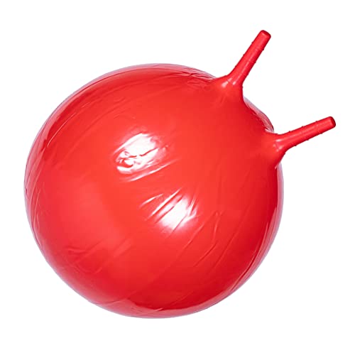 TOYANDONA 3St Croissant mit Springender Kugel Outdoor-Übungsspielzeug Kinder versorgen Kinderspielzeug Spielzeuge verschleißfester Sprungball Springball für den Haushalt aufblasbar Flummi von TOYANDONA