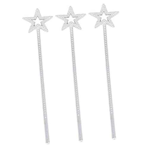 TOYANDONA 3St Engel Zauberstab Fairy Wand Kinderkleider Clothes Dekoration Party kinderbekleidung Spiralen Mädchen Feenstäbe für kleine Requisiten Feenstab Harz Silver TOYANDONA 3St Engel Zauberstab Fairy Wand Kinderkleider Clothes Dekoration Party kinderbekleidung Spiralen Mädchen Feenstäbe für kleine Requisiten Feenstab Harz Silver von TOYANDONA