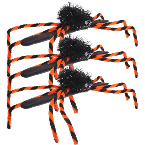 TOYANDONA 3St Halloween Gadget Halloween Costume halloweendekorationen Halloween Outfits Halloween hängen Halloween-Kürbis-Dekoration Partygeschenk Erwachsene Party-Slap-Armbänder Stoff von TOYANDONA