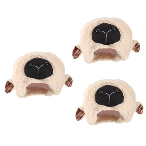 TOYANDONA 3St Hut Mit Lammohren Tiermütze Plüschhut Geburtstagsfeier Schafsohren Kopfbedeckung Schafmütze Mit Ohren Schafe Cosplay Tierhüte Kostüm Flauschige Mütze Sherpa Beige TOYANDONA 3St Hut Mit Lammohren Tiermütze Plüschhut Geburtstagsfeier Schafsohren Kopfbedeckung Schafmütze Mit Ohren Schafe Cosplay Tierhüte Kostüm Flauschige Mütze Sherpa Beige von TOYANDONA