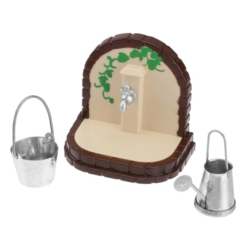 TOYANDONA Miniatur-gießkannen-Set Mini-Eimer Und Wasserhahn Für Miniatur-spielzeughäuser Im Außen- Und Innenbereich TOYANDONA Miniatur-gießkannen-Set Mini-Eimer Und Wasserhahn Für Miniatur-spielzeughäuser Im Außen- Und Innenbereich von TOYANDONA