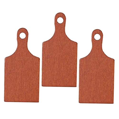 TOYANDONA 3St Mini-Schneidebrett küchenspielzeug für Kitchen Toys for Holzspielzeug Schneidebrett Simulation kleines Schneidebrett Miniatur-Schneidebrett aus Holz Light Brown TOYANDONA 3St Mini-Schneidebrett küchenspielzeug für Kitchen Toys for Holzspielzeug Schneidebrett Simulation kleines Schneidebrett Miniatur-Schneidebrett aus Holz Light Brown von TOYANDONA