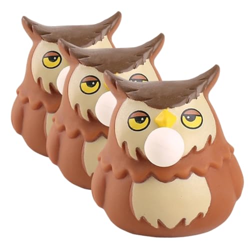 TOYANDONA 3St Prise Musik Adler Lampe Massenzappeln Fidget zappeln Masse für kinderspielzeug Fun Toy entzückendes Squeeze- süßes Squeeze- Brown TOYANDONA 3St Prise Musik Adler Lampe Massenzappeln Fidget zappeln Masse für kinderspielzeug Fun Toy entzückendes Squeeze- süßes Squeeze- Brown von TOYANDONA