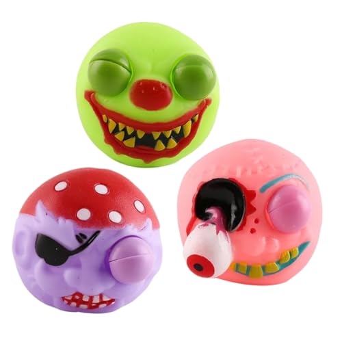 TOYANDONA 3St kneifen für kinderspielzeug Toy dekompression sensorisches Ventilationsspielzeug kleine Squeeze-Spielzeuge weiches Gummi von TOYANDONA
