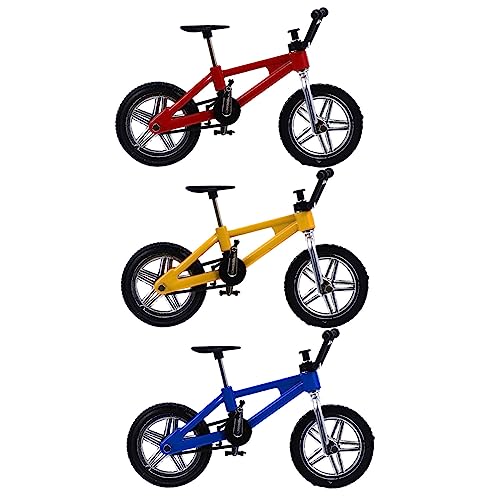 TOYANDONA 3Stücke Mini Finger Bike Fingertrainingsgerät aus Legierung für Fingersport Spaß für Erwachsene und Jugendliche für Fingerkoordination und Spielzeugdekoration TOYANDONA 3Stücke Mini Finger Bike Fingertrainingsgerät aus Legierung für Fingersport Spaß für Erwachsene und Jugendliche für Fingerkoordination und Spielzeugdekoration von TOYANDONA