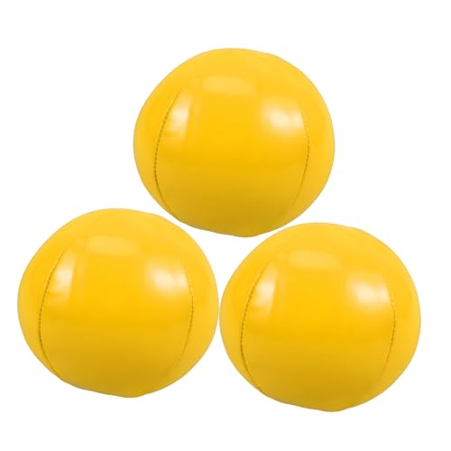 TOYANDONA 3er Set Jonglierbälle Aus PU Weiche Und Langlebige Wurfspielzeuge Für Anfänger Ideal Für Interaktive Spiele Und Jongliertraining TOYANDONA 3er Set Jonglierbälle Aus PU Weiche Und Langlebige Wurfspielzeuge Für Anfänger Ideal Für Interaktive Spiele Und Jongliertraining von TOYANDONA