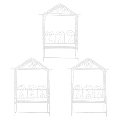 TOYANDONA 3er-Set Miniaturbogen-Türen – Mikro-Hochzeits-Eisentür Landschaft für Puppenhaus – Feengarten-Deko Zubehör – DIY-Basteln für Feste & Feiertage TOYANDONA 3er-Set Miniaturbogen-Türen – Mikro-Hochzeits-Eisentür Landschaft für Puppenhaus – Feengarten-Deko Zubehör – DIY-Basteln für Feste & Feiertage von TOYANDONA