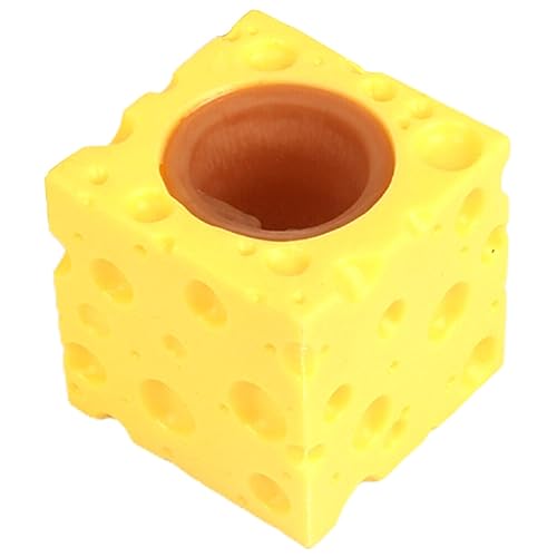 TOYANDONA 3pcs Cheese Stress Balls Pop Fidget Toys Mouse Squeezing Toy Animal Stress Ball Sensory Fidget Toy Funny Mouse Decompression Toy Random Color TOYANDONA 3pcs Cheese Stress Balls Pop Fidget Toys Mouse Squeezing Toy Animal Stress Ball Sensory Fidget Toy Funny Mouse Decompression Toy Random Color von TOYANDONA