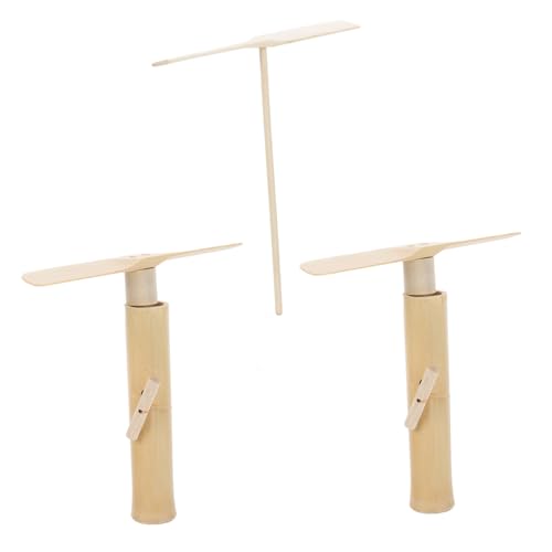 TOYANDONA 3st Bambus-Libelle Fliegendes Libellenspielzeug Zappelspielzeug Für Libelle Hubschrauber Libelle-Propeller- Libelle Mit Der Hand Reiben Drohne Holz TOYANDONA 3st Bambus-Libelle Fliegendes Libellenspielzeug Zappelspielzeug Für Libelle Hubschrauber Libelle-Propeller- Libelle Mit Der Hand Reiben Drohne Holz von TOYANDONA