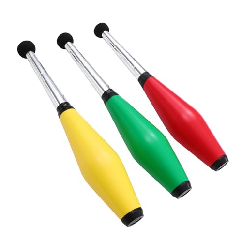 TOYANDONA 3st Jonglierstock Blumenstöcke Jonglieren Jonglierkeulen Für Jonglierringe Jonglierkeulenstöcke Jonglierstöcke Spiel Zirkus Spaß Jonglierstab Für Trick Sport von TOYANDONA