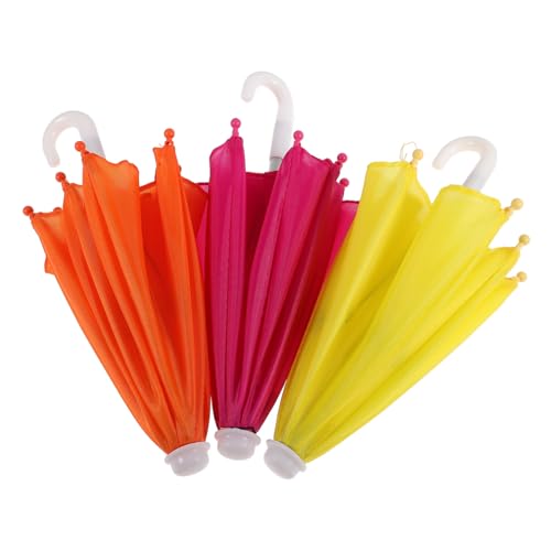 TOYANDONA 3st Kleines Regenschirmmodell Für Figuren Puppenhausmöbel Miniaturen Lüfter Kinderschirm Babypuppenbett Minipool Auto Zubehör Für Babypuppen Faltbar Eisen TOYANDONA 3st Kleines Regenschirmmodell Für Figuren Puppenhausmöbel Miniaturen Lüfter Kinderschirm Babypuppenbett Minipool Auto Zubehör Für Babypuppen Faltbar Eisen von TOYANDONA