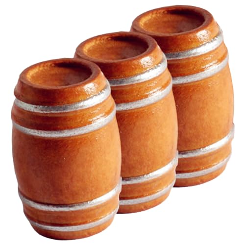 TOYANDONA 3st Mini-Eimer-Modell Wasserflasche Fass Dampf Bier Wein Bausatz Deckel Mini-Whisky Miniaturen Becher Trinken Mini-hausschmuck Tiny House-Accessoires Buche TOYANDONA 3st Mini-Eimer-Modell Wasserflasche Fass Dampf Bier Wein Bausatz Deckel Mini-Whisky Miniaturen Becher Trinken Mini-hausschmuck Tiny House-Accessoires Buche von TOYANDONA