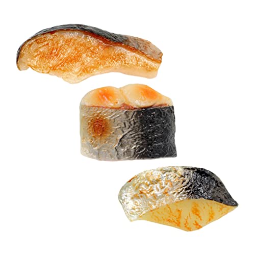 TOYANDONA 3st Nachgemachte Fischnuggets Stand Lebensechtes Fischblockmodell Tischdekorationen Kuchendekoration Gefälschtes Meeresfrüchtemodell Faux-meeresfrüchte-Modell Figuren Aquarium PVC TOYANDONA 3st Nachgemachte Fischnuggets Stand Lebensechtes Fischblockmodell Tischdekorationen Kuchendekoration Gefälschtes Meeresfrüchtemodell Faux-meeresfrüchte-Modell Figuren Aquarium PVC von TOYANDONA