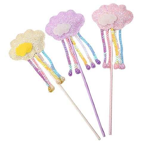 TOYANDONA 3st Pailletten Feenstab Partydekorationen Funkeln Mädchen Bälle Für Für Geburtstagsfeiern Cosplay-fee-kostüm Zauberstab Der Wolkenfee Feenkostüm Stoff TOYANDONA 3st Pailletten Feenstab Partydekorationen Funkeln Mädchen Bälle Für Für Geburtstagsfeiern Cosplay-fee-kostüm Zauberstab Der Wolkenfee Feenkostüm Stoff von TOYANDONA
