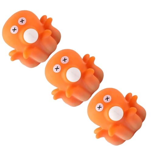 TOYANDONA 3st Prise Musik Spielzeuge Kleines Stressspielzeug Dehnbares Für Den Haushalt Kompaktes Stressspielzeug Krakenförmiges Quetschspielzeug Cartoon- Orange TOYANDONA 3st Prise Musik Spielzeuge Kleines Stressspielzeug Dehnbares Für Den Haushalt Kompaktes Stressspielzeug Krakenförmiges Quetschspielzeug Cartoon- Orange von TOYANDONA