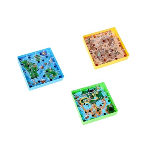 TOYANDONA 3st Schatzsuche-Labyrinth- Labyrinth Spiel Interessantes Kinderspielzeug Gleichgewichtstrainingsspielzeug Gleichgewichtsübungsspielzeug Plastik TOYANDONA 3st Schatzsuche-Labyrinth- Labyrinth Spiel Interessantes Kinderspielzeug Gleichgewichtstrainingsspielzeug Gleichgewichtsübungsspielzeug Plastik von TOYANDONA