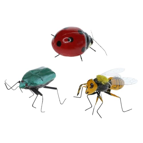 TOYANDONA 3st Simulation Insektendekoration Garten-Bienen- Gefälschte Marienkäfer Figur Marienkäfer-bienenmodell Täuschen Vor Fehler Für Ton TOYANDONA 3st Simulation Insektendekoration Garten-Bienen- Gefälschte Marienkäfer Figur Marienkäfer-bienenmodell Täuschen Vor Fehler Für Ton von TOYANDONA