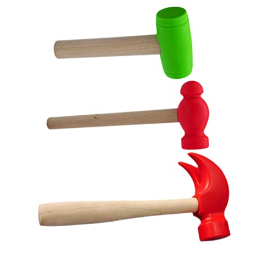 TOYANDONA 3st Simulierter Kleiner Holzhammer Hammerspielzeug Hammer Hammerspielzeug Für Lustige Spielsachen Kleine Schlagspielzeuge Kinderspielzeug Plastik TOYANDONA 3st Simulierter Kleiner Holzhammer Hammerspielzeug Hammer Hammerspielzeug Für Lustige Spielsachen Kleine Schlagspielzeuge Kinderspielzeug Plastik von TOYANDONA