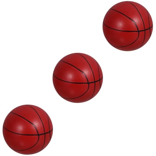 TOYANDONA 3St Vinyl-Basketball Kinderspielzeug spaß Kinder spielzeuge federnde Bälle Hüpfball für Kinder lustiger hüpfender Ball Leicht Sprungball einstellen Sportball schieß den Ball PVC von TOYANDONA