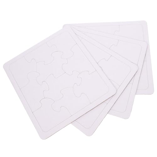 TOYANDONA 4 Blätter DIY Blank Puzzles Farbiges Puzzle zum Gestalten für Kreatives und Bastelspielzeug für Zuhause und Schule Interaktives Lernspielzeug für Unbegrenzten Spaß TOYANDONA 4 Blätter DIY Blank Puzzles Farbiges Puzzle zum Gestalten für Kreatives und Bastelspielzeug für Zuhause und Schule Interaktives Lernspielzeug für Unbegrenzten Spaß von TOYANDONA